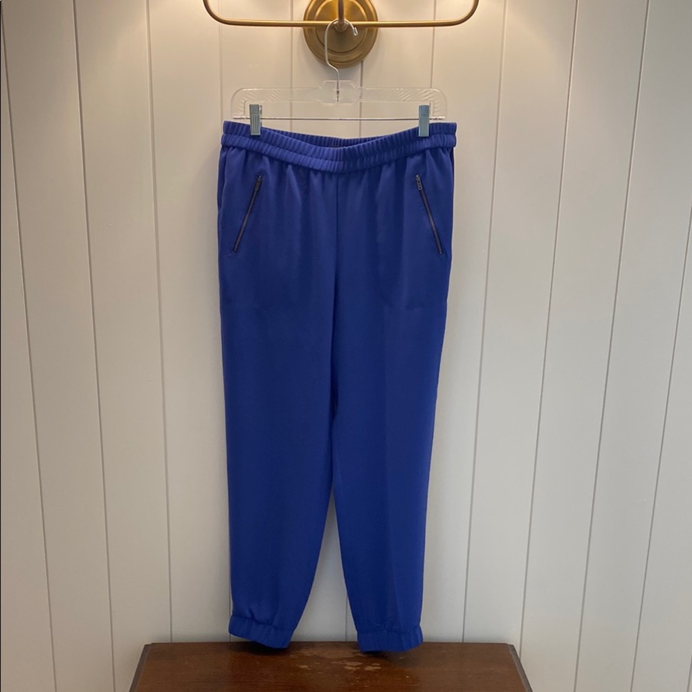 Jcrew Royal Blue Elevated Jogger Pants Size 8